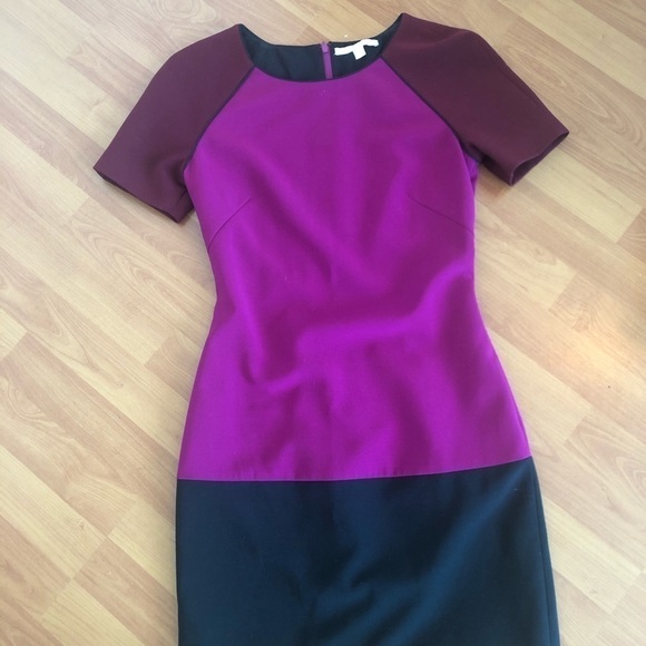 Jonathan Simkhai Block Short Sleeves Dress Size 2 - Picture 3 of 13